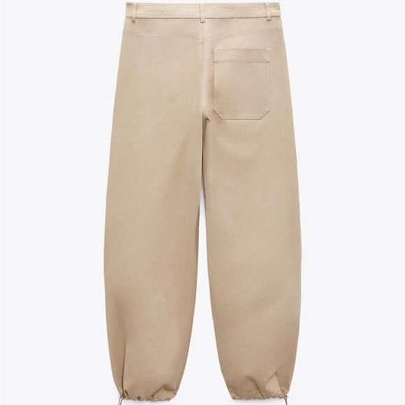 Zara Cargo Parachute Pants - Picture 6 of 9